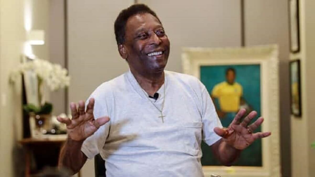 El rey Pelé padece de cáncer y se encuentra hospitalizado. Foto cortesía