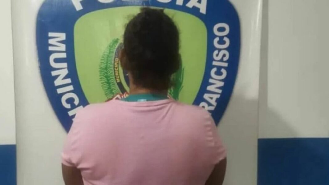 María Patiño Matos está detenida. Foto cortesía