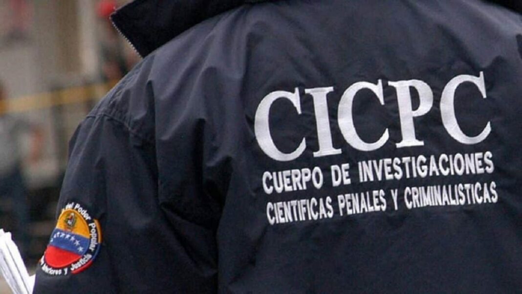 Funcionarios del Cicpc en El Moján, detuvieron al sujeto. Foto referencial