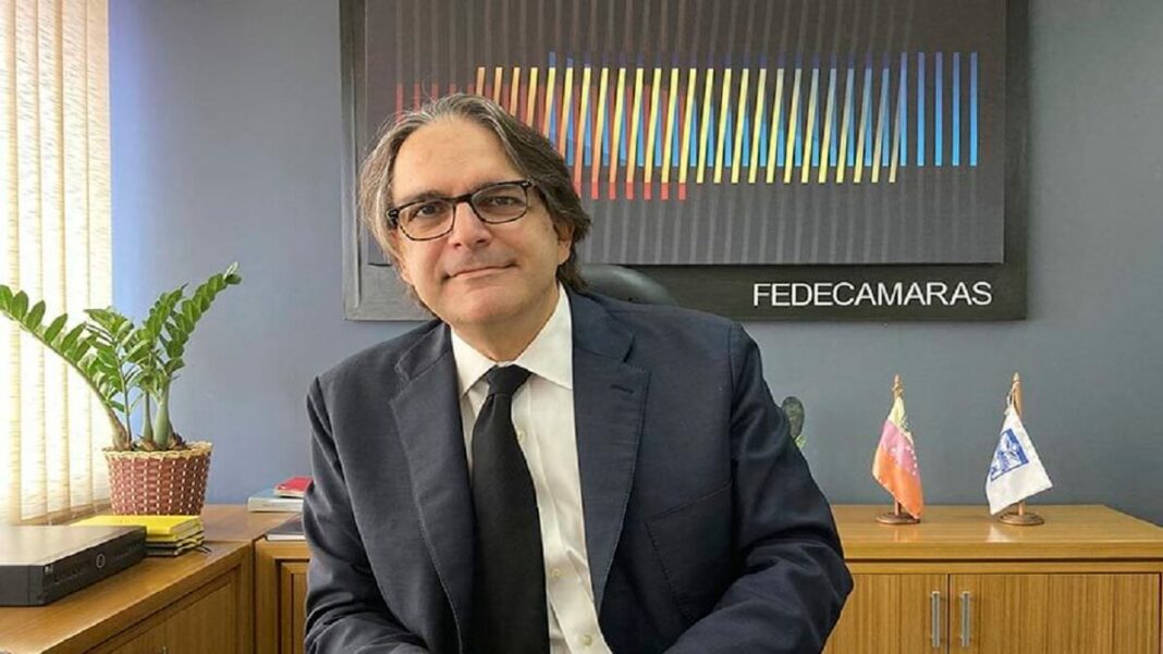 Carlos Fernández, presidente de Fedecámaras. Foto referencial