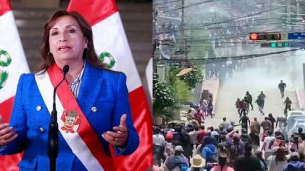 Dina Boluarte lleva poco más de un mes en la presidencia de Perú. Fotos cortesía