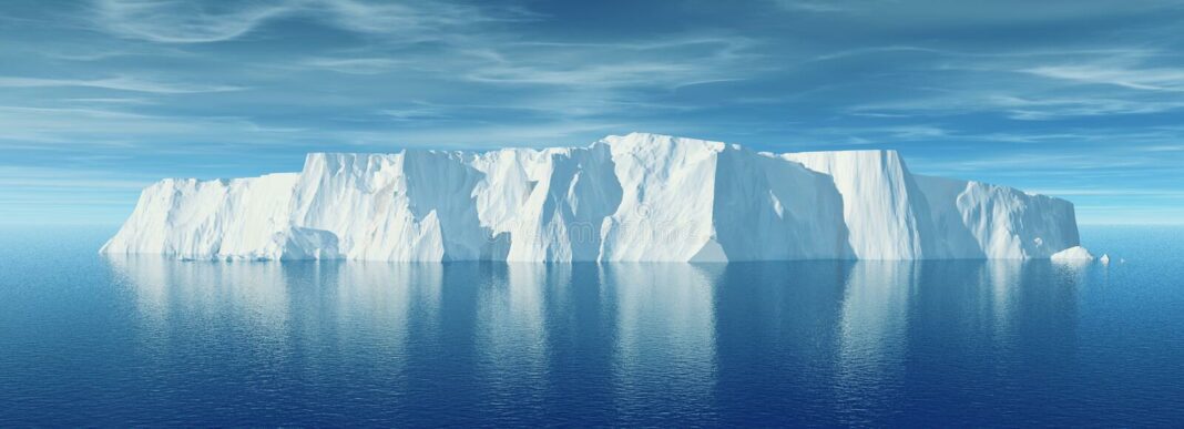 ¡IMPRESIONANTE! Enorme iceberg se desprendió en la Antártida