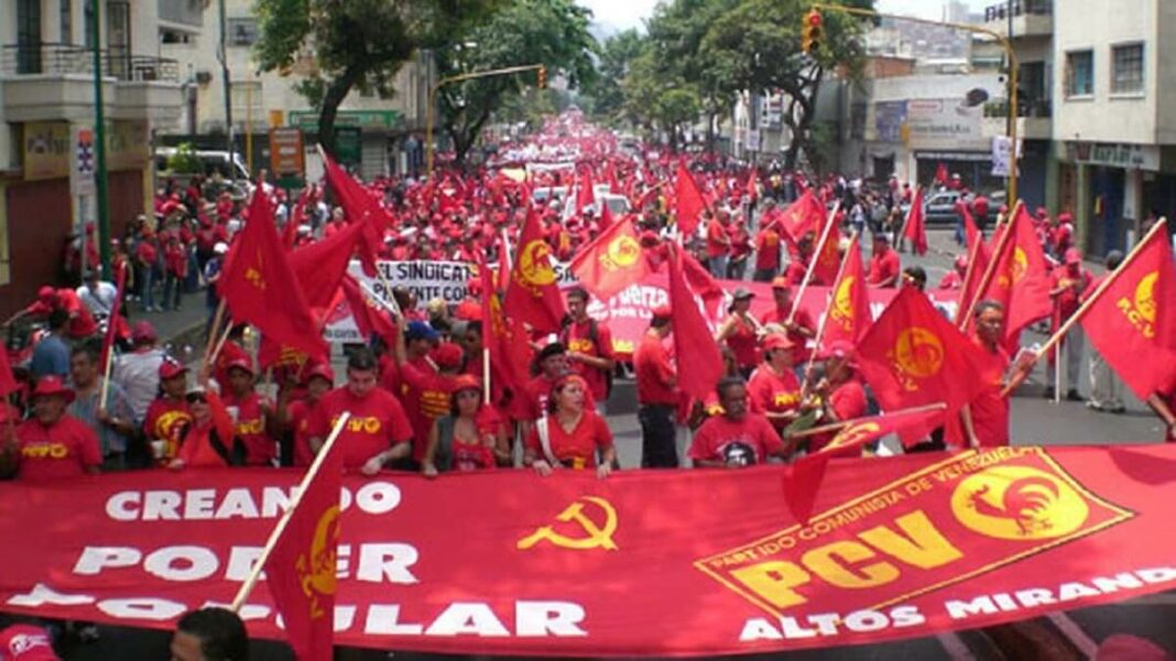 El partido comunista se ha convertido en crítico de Maduro. Foto referencial