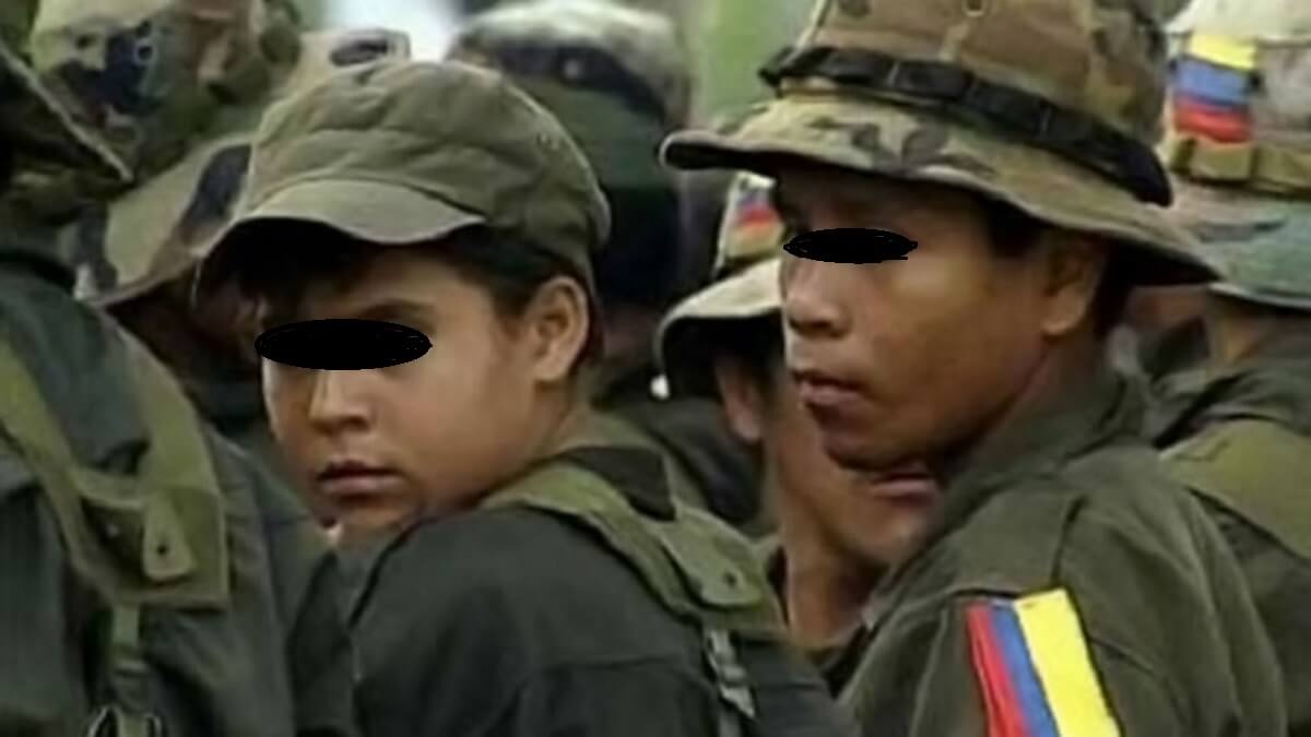 Los menores siguen siendo reclutados por grupos armados irregulares. Foto referencial