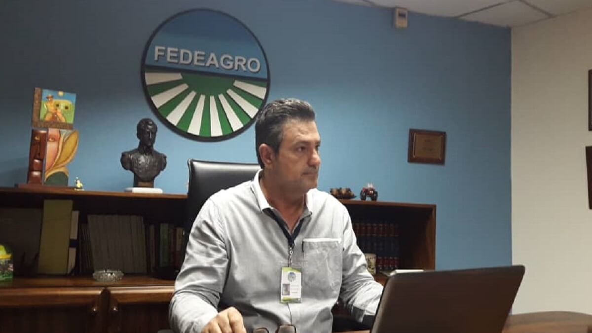 Sergio Fantinel, presidente de Fedeagro. Foto cortesía