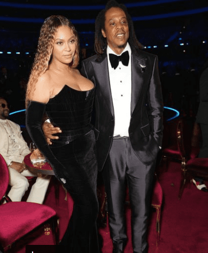 Beyoncé y su esposo. Foto Instagram