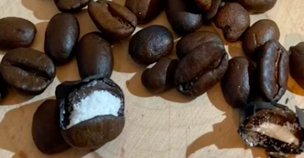 ¡NARCOS CREATIVOS! 5.200 gramos de cocaína envueltos en granos de café (+ Video)