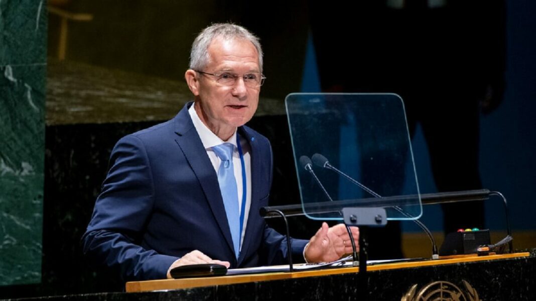 Presidente de la Asamblea General de la ONU, Csaba Kőrös. Foto cortesía