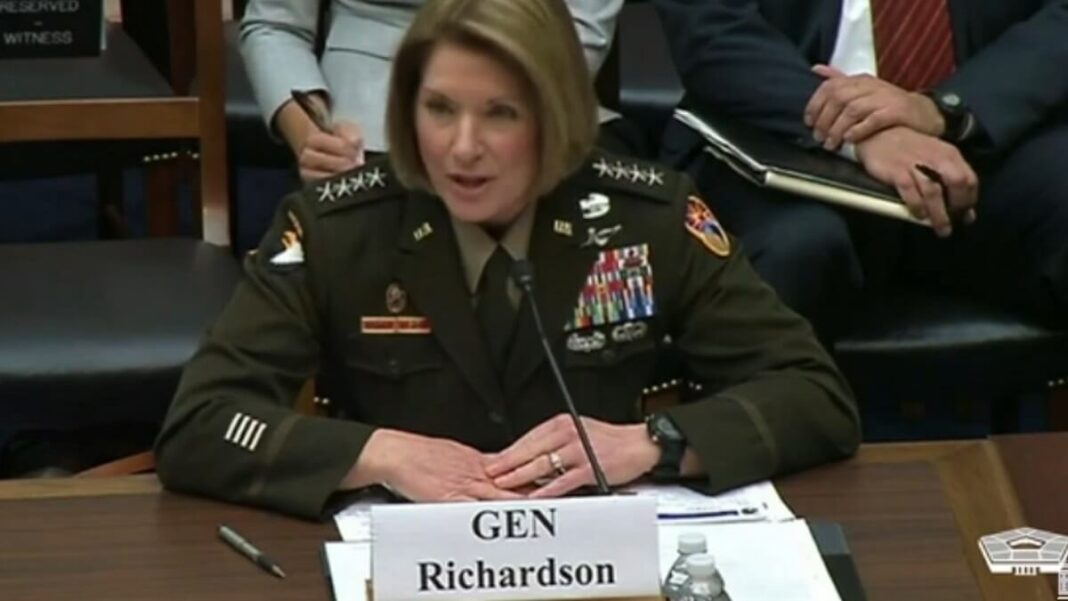 Laura Richardson, jefa del Comando Sur de EE.UU. Foto cortesía