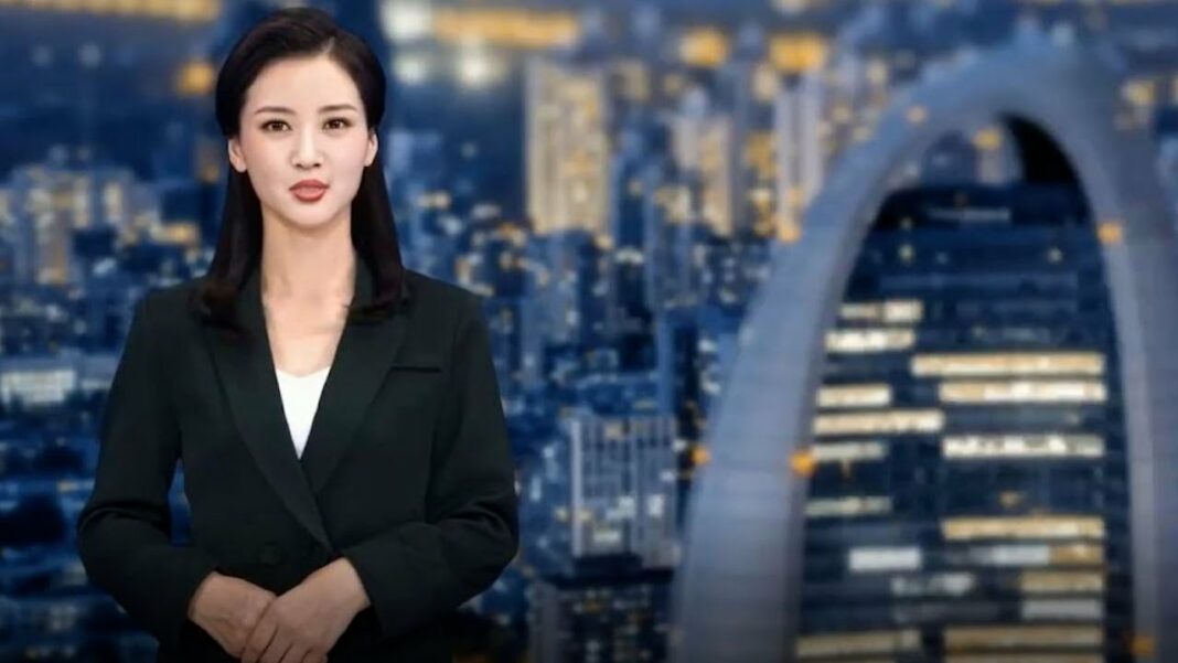 ¡IMPRESIONANTE! La Inteligencia Artificial creó a la primera presentadora de noticias (+ video)