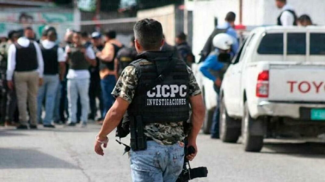 Funcionarios del Cicpc detuvieron a los delincuentes. Foto referencial