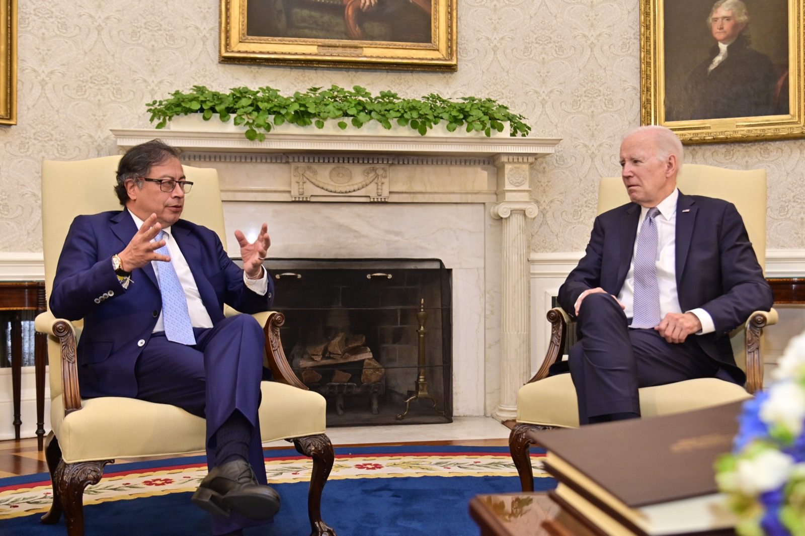 Encuentro entre Petro y Biden en la Casa Blanca (+ Video)