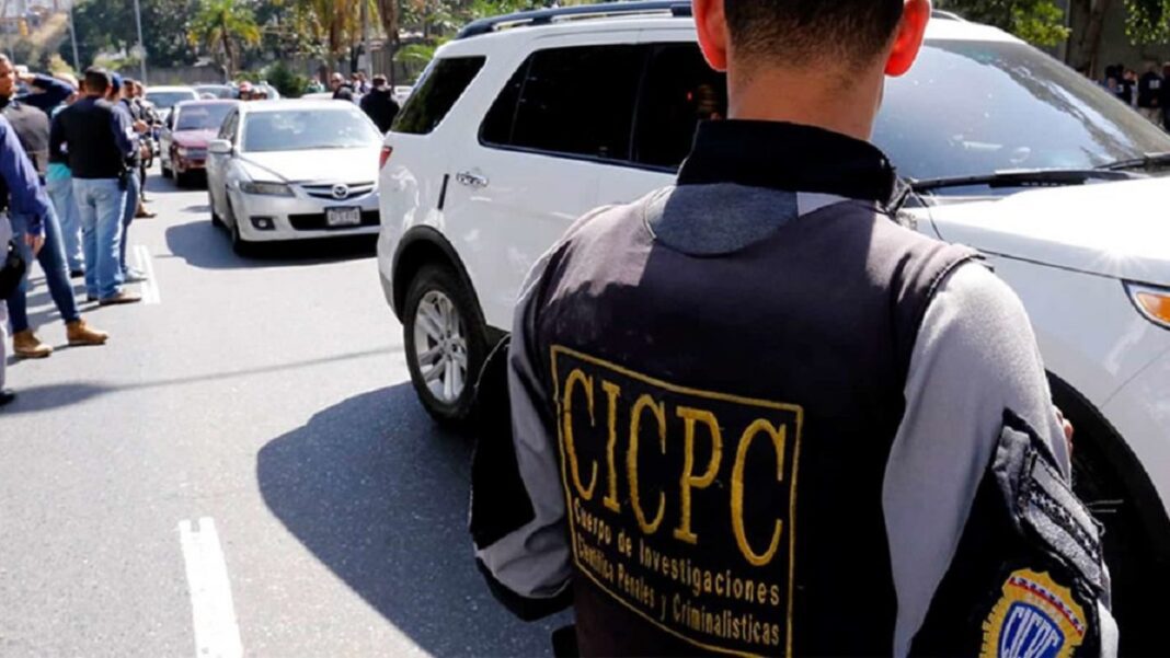 Funcionarios del Cicpc en Táchira detuvieron a los tres hombres. Foto referencial