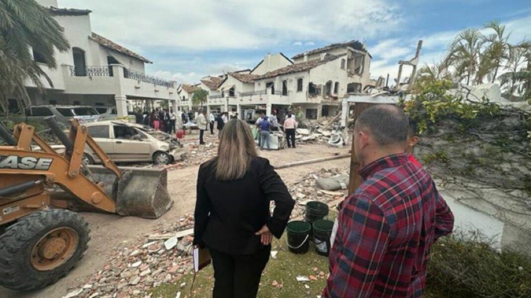 Cicpc, Protección Civil y el Cuerpo de Bomberos investigarán explosión en Lechería