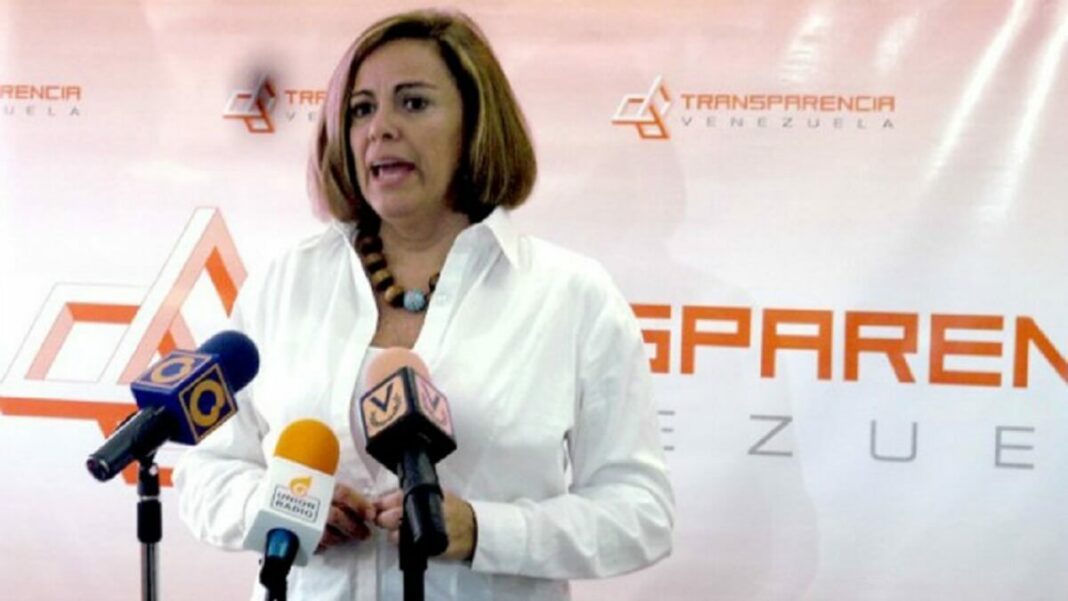 Mercedes de Freitas, directora Ejecutiva de Transparencia Venezuela. Foto cortesía