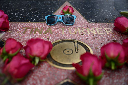 Tamnién en Hollywood honraron a Tina Turner. Foto AFP