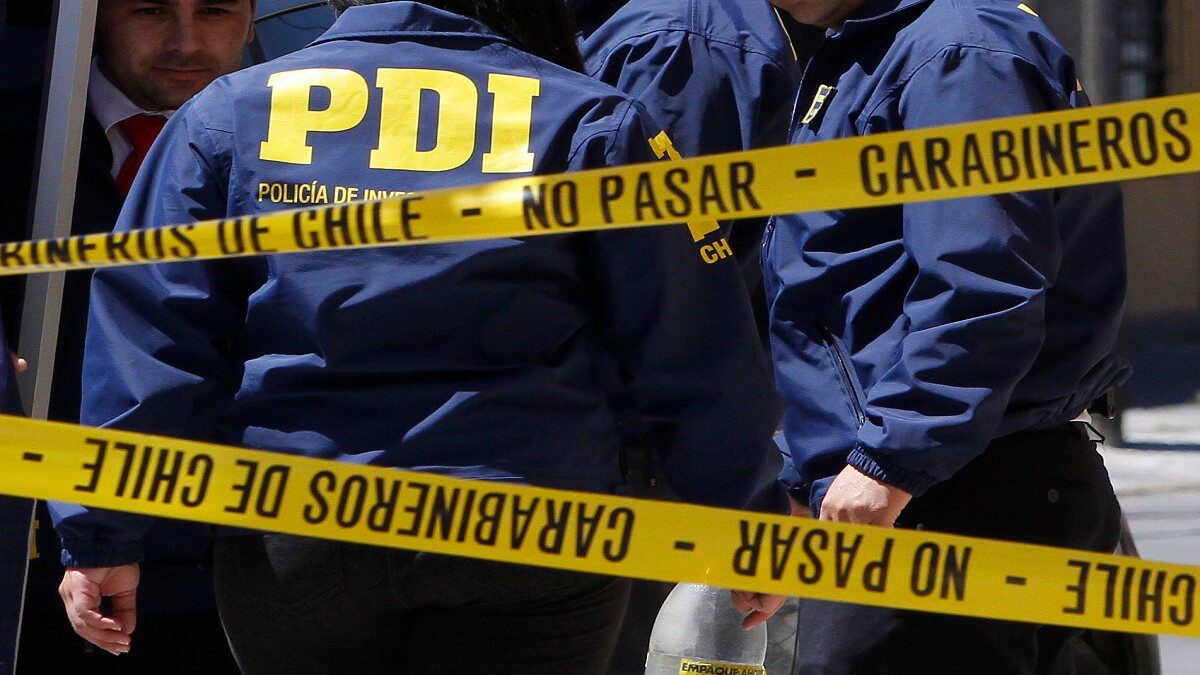 La policía de Investigaciones de Chile investiga los hechos. Foto referencial