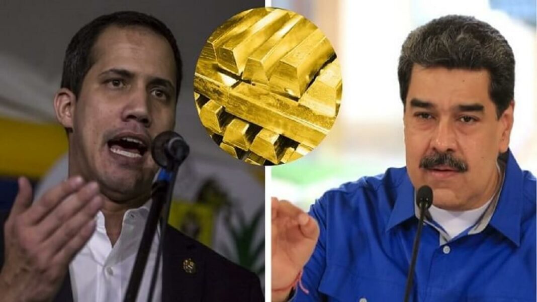 Maduro y Guaidó libran una batalla por el oro venezolano en Londres. Foto referencial