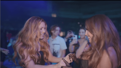 Shakira y Thalía acabaron con los rumores. Foto Instagram