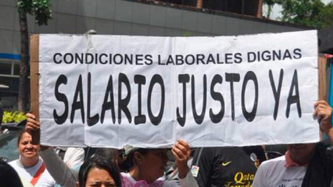 El principal motiovo de las protestas de los venezolanos sigue siendo por un salario digno. Foto referencial