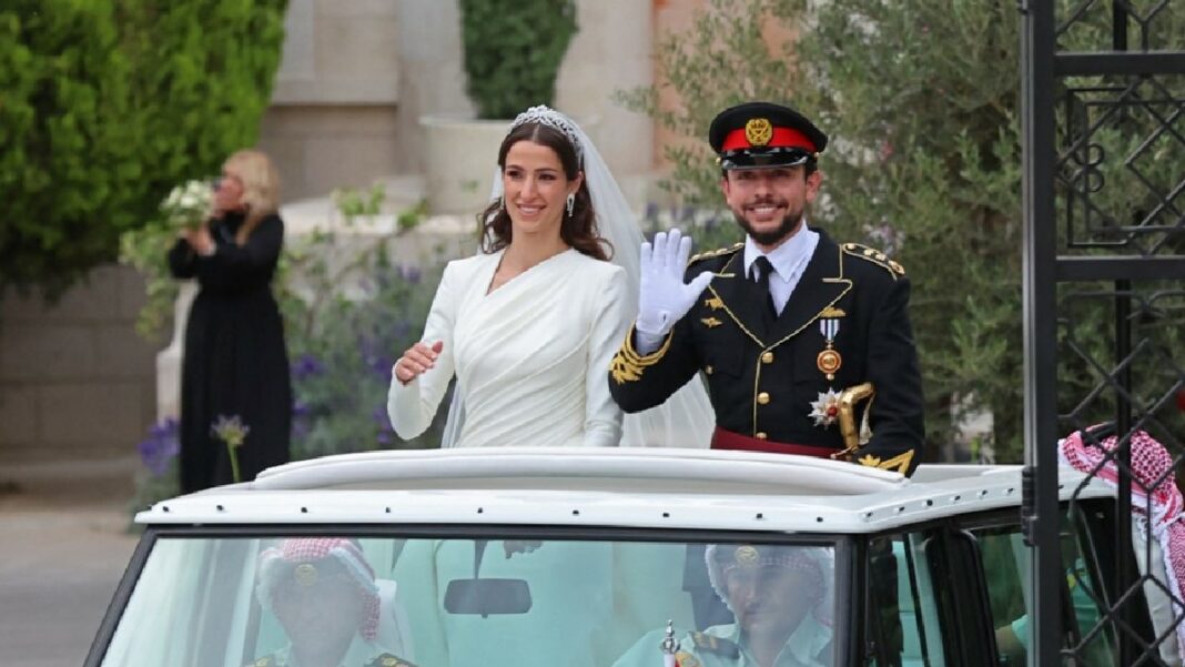 EN FOTOS Y VIDEOS: así fue la boda de ensueño del príncipe heredero de Jordania