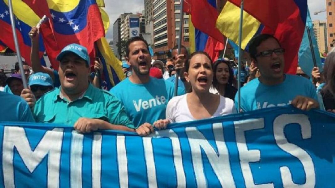 María Corina Machado, candidata de Vente Venezuela es la más perjudicada si se suspenden las primarias. Foto referencial