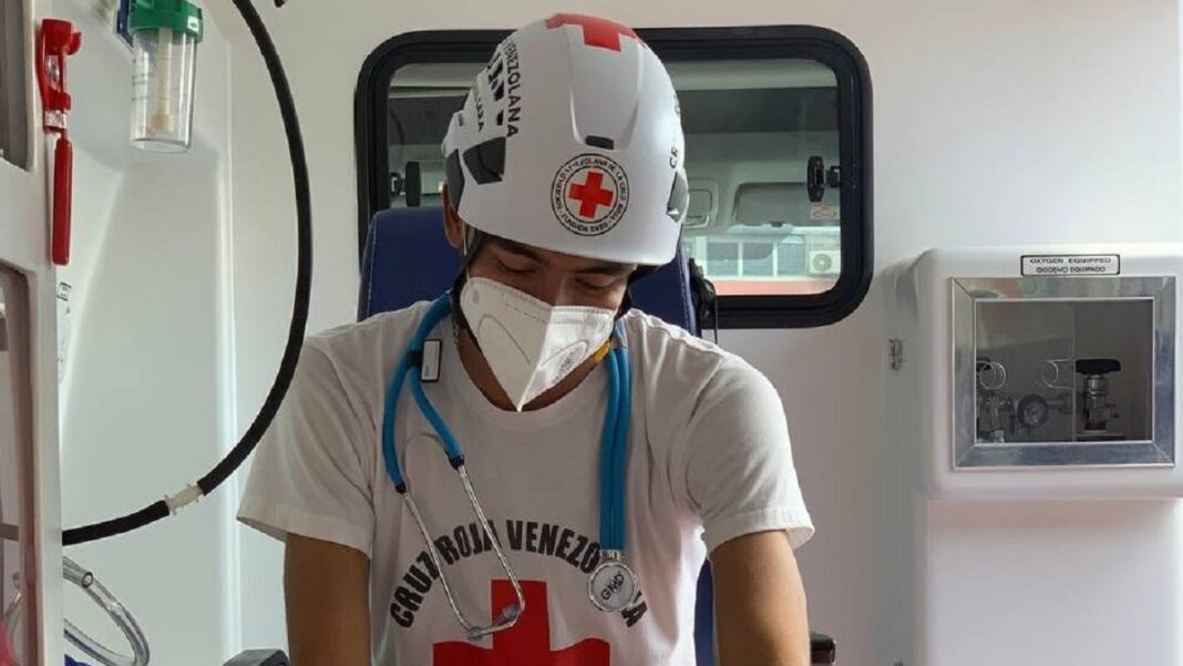 El personal de la Cruz Roja va a seguir trabajando como siempre. Foto cortesía