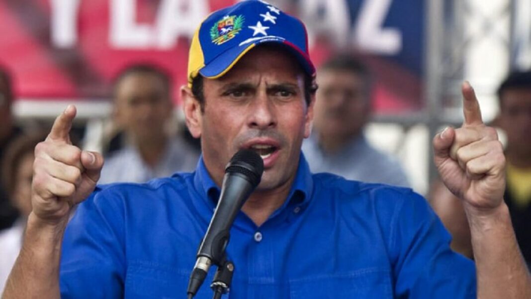 Henrique Capriles, exgobernador de Miranda. Foto cortesía