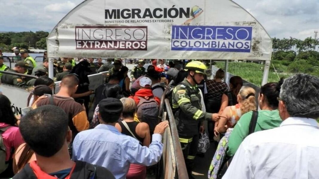 Migracioón Colombia informa que hay 2.8 millones de venezolanos en el país. Foto referencial