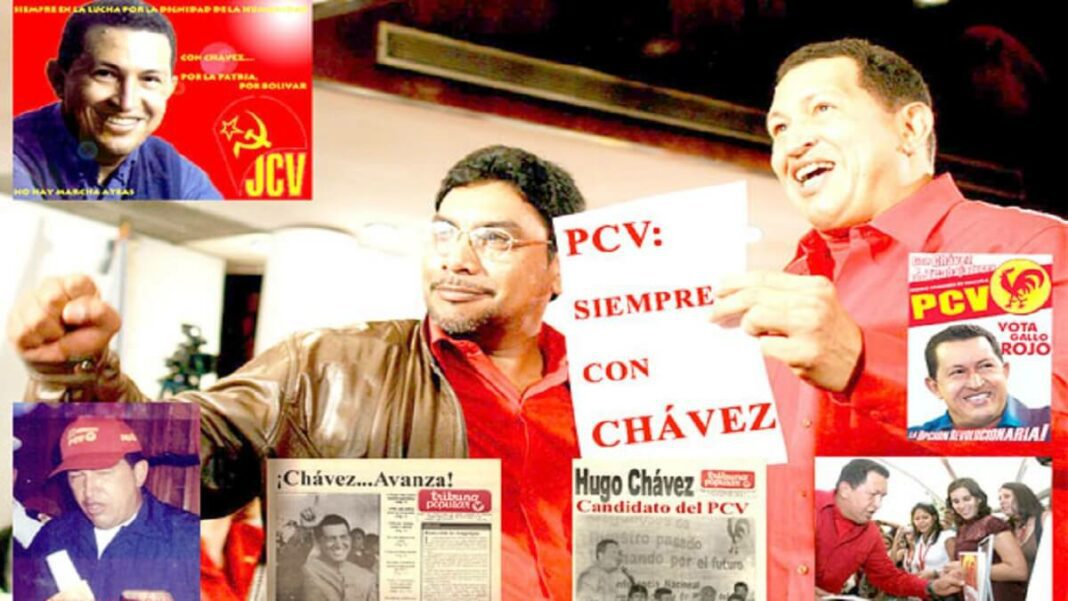 EL PCV apoyó a Chávez desde sus inicios y así le pagó Maduro. Foto referencial