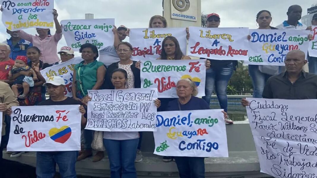 Protestar por los derechos es motivo de condenas en Venezuela, como el caso de los sindicalistas. Foto referencial