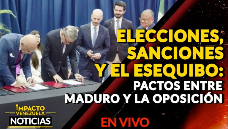 ELECCIONES, SANCIONES Y EL ESEQUIBO: pactos entre Maduro y la oposición – VIDEO