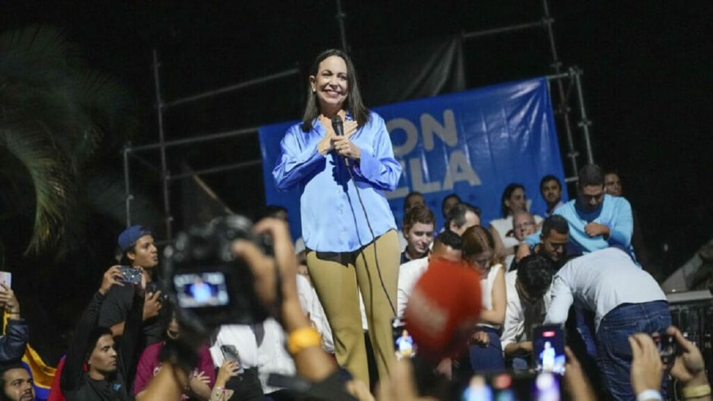 María Corina Machado, dirigente nacional de Vente Venezuela. Foto cortesía