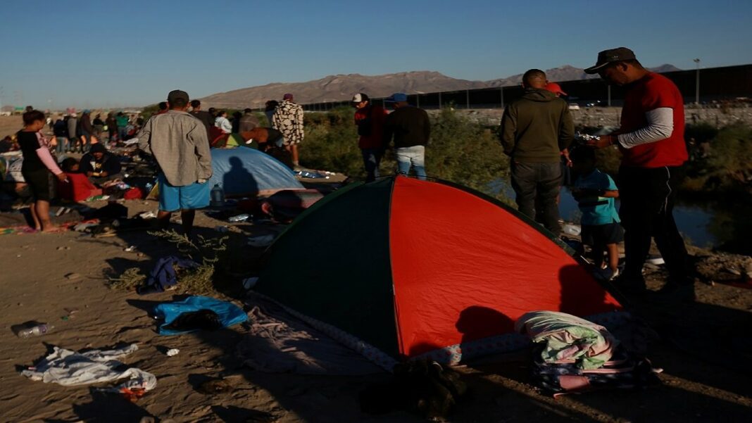 Ciudad Juárez sufre una nueva oleada de migrantes. Foto cortesía