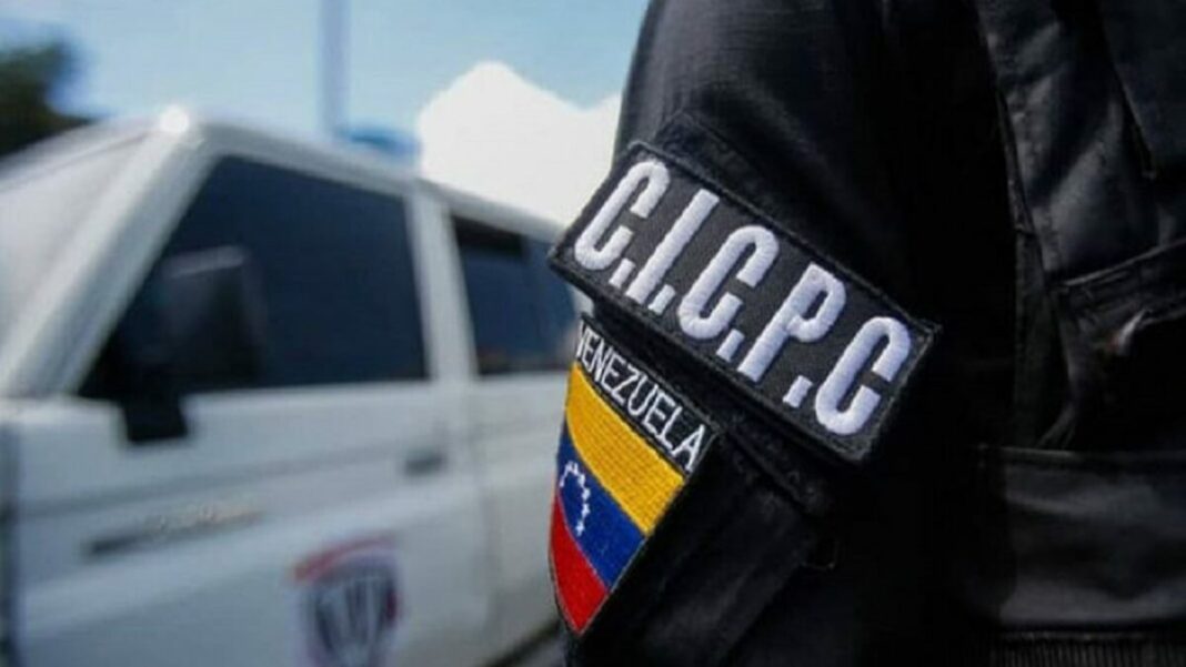 La pareja fue detenida por funcionarios del Cicpc en Caracas. Foto referencial