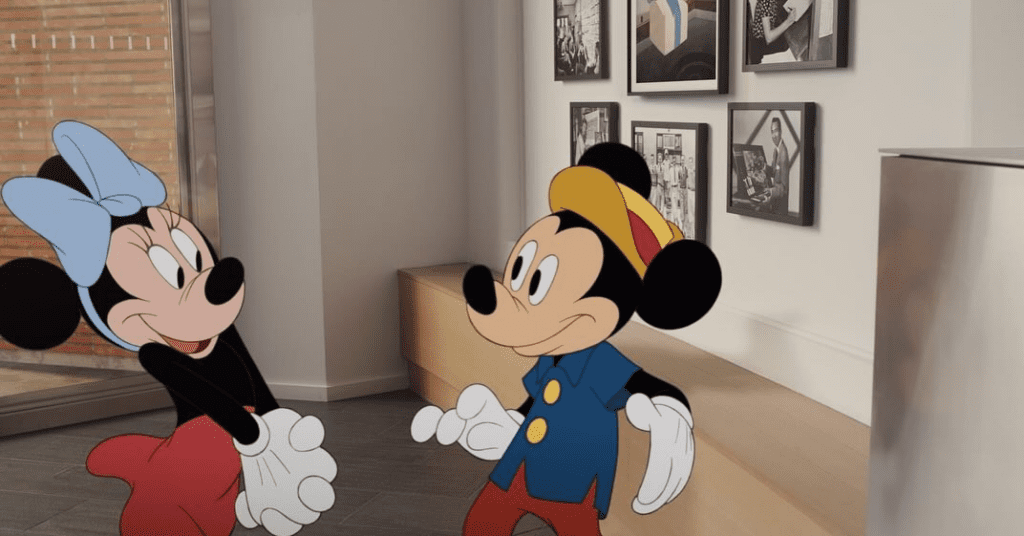 Minnie y Mickey son los dos personajes icónicos de Disney. Foto Instagram