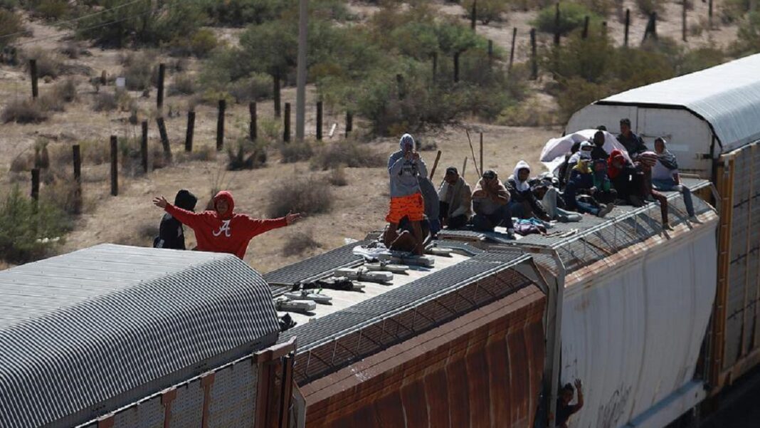 Los migrantes siguen llegando de cualquier manera a EE.UU. Foto cortesía