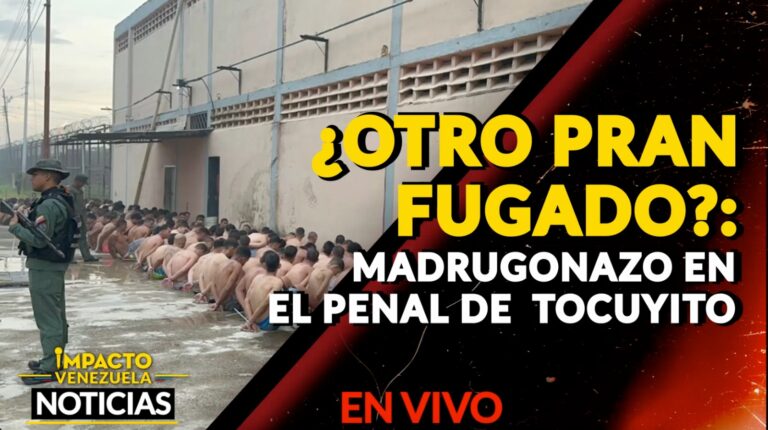 ¡EL PRAN SE DESPIDIÓ! DESPLEGARON MEGAOPERATIVO para la toma del penal de Tocuyito – VIDEO