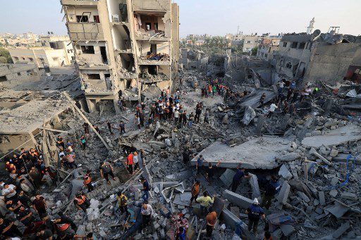 Gaza Hamas Bombardeo