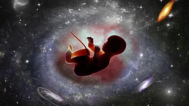 Bebé en el espacio