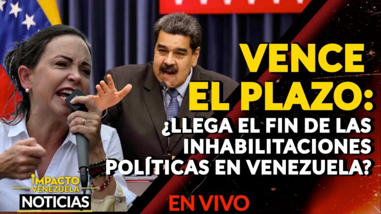 OPOSICIÓN ESPERA acciones claras de Maduro sobre inhabilitaciones: este 30Nov se vence plazo dado por EE.UU. – VIDEO