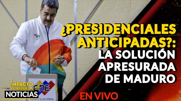 ELECCIONES ANTICIPADAS es la nueva jugada del chavismo, que agarra a la oposición desguarnecida – VIDEO