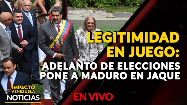 ¡AJEDREZ POLÍTICO! Legitimidad en juego: adelanto de elecciones pone a Maduro en jaque – VIDEO