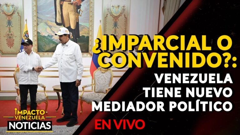 ¿IMPARCIAL O CONVENIDO?: Venezuela tiene nuevo mediador político – VIDEO